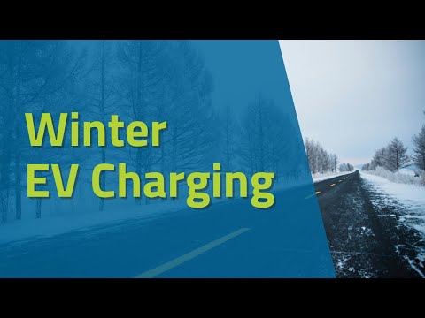 Winter Electric Car Charging with EvoCharge