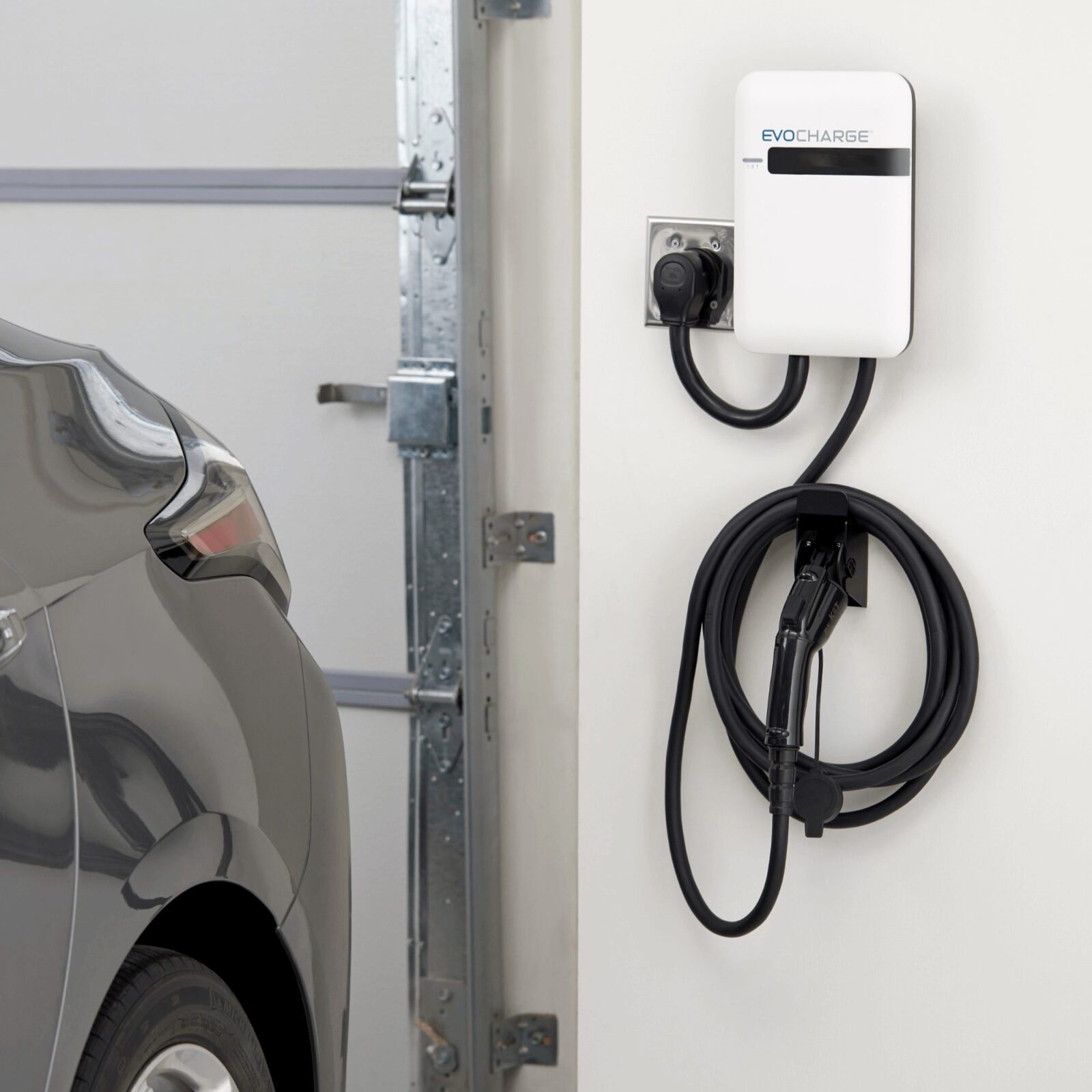 BUNDLE: Plug-In Home Level 2 EV Charger with Indoor Power