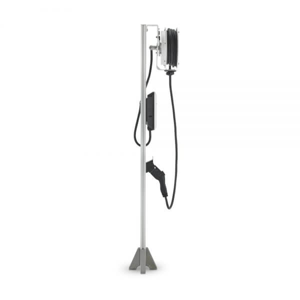 EVOREEL EV Charger with Retractable Cord EvoCharge EVSE