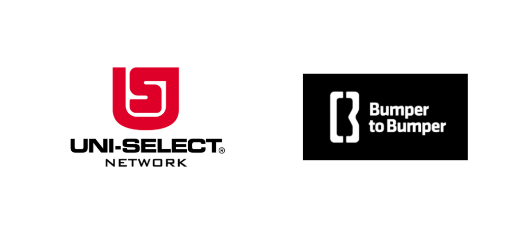 The Uni-Select Network and Bumper to Bumper logos