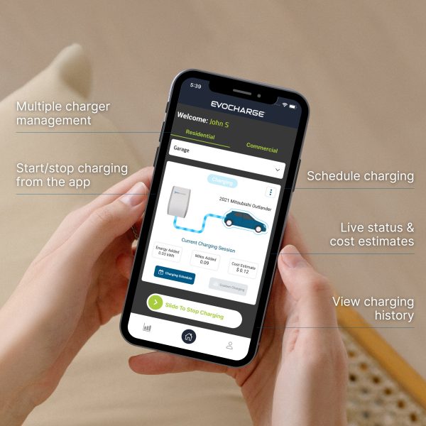 EvoCharge Home 50 Amp Smart EV Charger - Image 5
