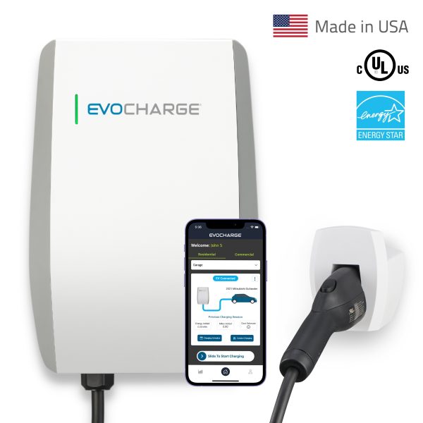 EvoCharge Home 50 Amp Smart EV Charger